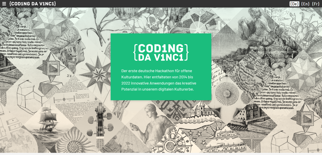 coding da vinci screenshot