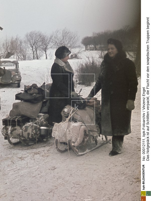 Aufnahmedatum: Januar/Februar 1945<BR>Material/Technik: Foto<BR>Aufnahmeort: Ostpreußen<BR>