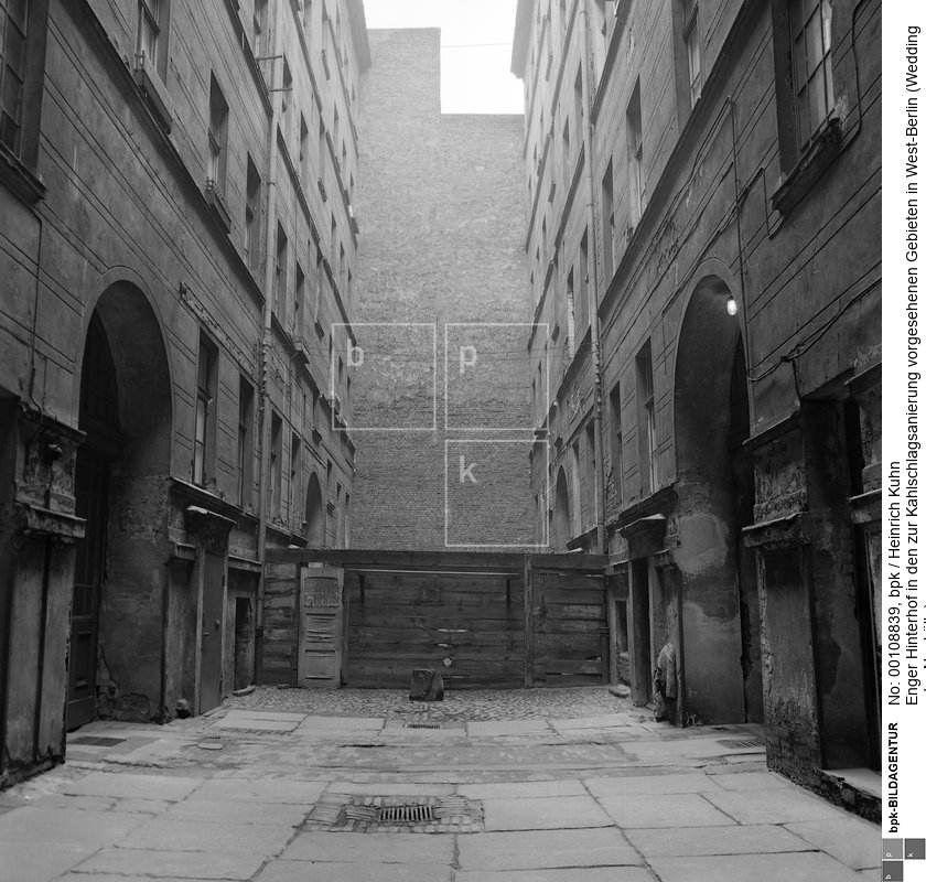 Aufnahme aus einer Dokumentation im Auftrag des Berliner Senats<BR>Aufnahmedatum: um 1963<BR>Material/Technik: Foto<BR>