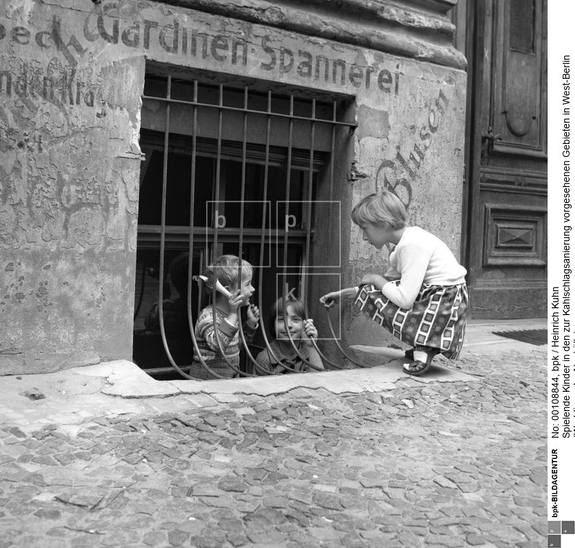 Aufnahme aus einer Dokumentation im Auftrag des Berliner Senats<BR>Aufnahmedatum: um 1963<BR>Material/Technik: Foto<BR>