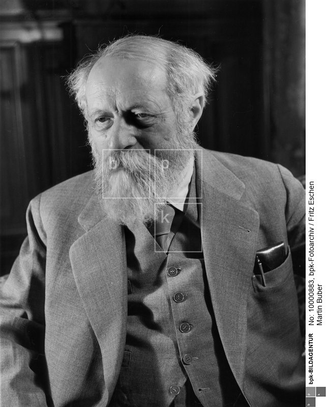 Martin Buber [1878 - 1965], Österreichisch-jüdischer Religionsphilosoph; 1938 nach Palästina emigriert<BR>Aufnahmedatum: o. J.<BR>Inventar-Nr.: Es 57654<BR>Systematik: <BR>Personen / Gelehrte / Österreich / Buber / Porträts