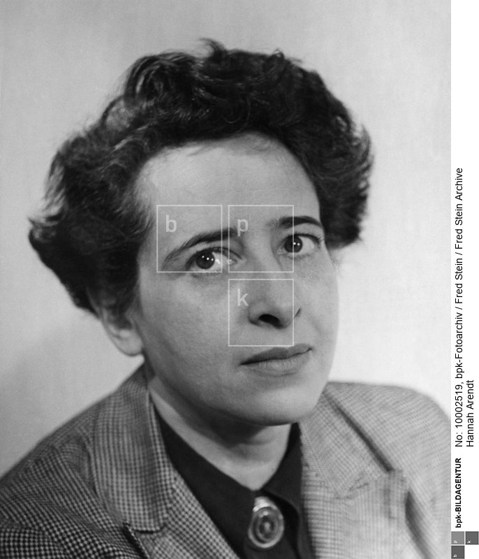 Person: Hannah Arendt [14.10.1906 - 04.12.1975], Jüdisch-deutsch-amerikanische Politologin und Soziologin<BR>Aufnahmedatum: nach 1940<BR>Material/Technik: Foto<BR>