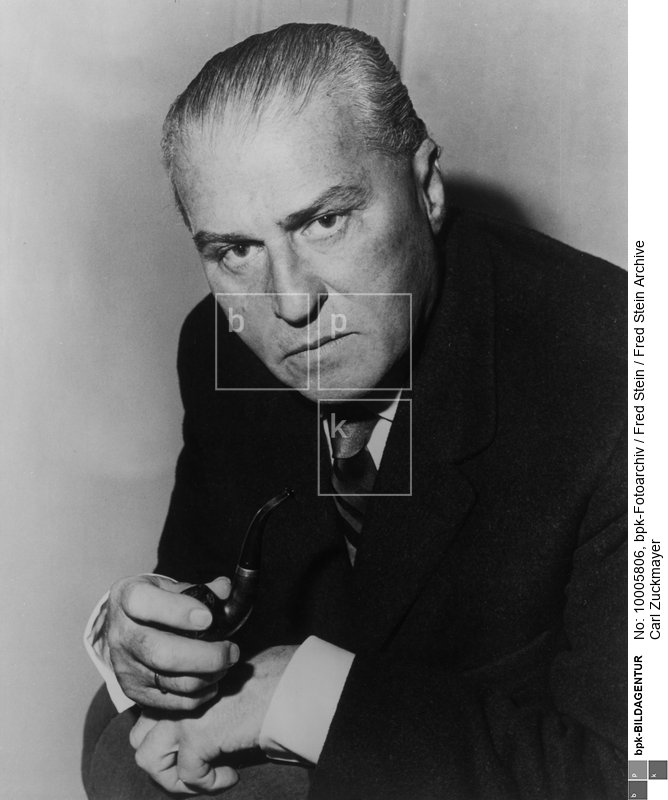 Person:  Carl Zuckmayer [1896 - 1977], Deutscher Schriftsteller <BR>Aufnahmedatum: 1961<BR>Material/Technik: Foto<BR>
