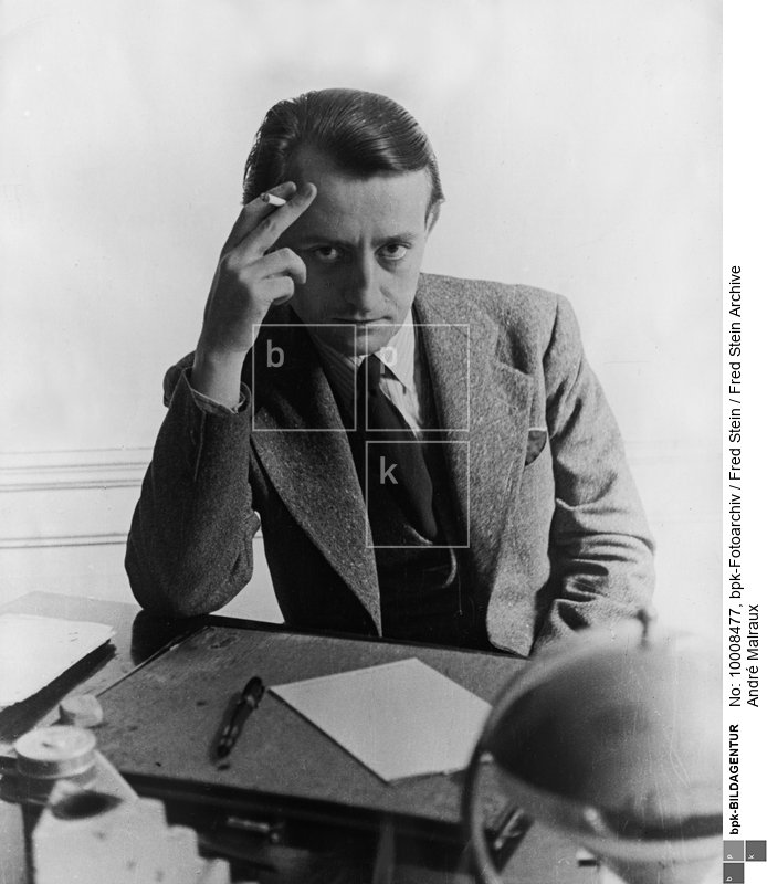 Person: André Malraux [1901 - 1976], Französischer Schriftsteller und Politiker <BR>Aufnahmedatum: 1934<BR>Material/Technik: Foto<BR>Aufnahmeort: Paris<BR>