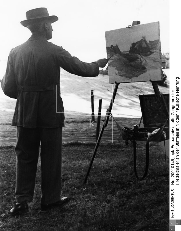 Aufnahmedatum: um 1935<BR>Material/Technik: Foto<BR>Aufnahmeort: Nidden / Ostpreußen<BR>Inventar-Nr.: (Zm 11-38)<BR>