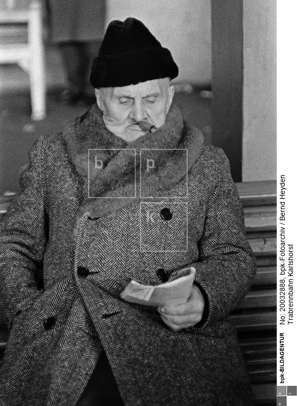 Aufnahmedatum: 1972<BR>Aufnahmeort: Berlin (Ost)<BR>Inventar-Nr.: Hd 3107-07<BR>Systematik: <BR>Kulturgeschichte / Fotografen / Heyden / Werke