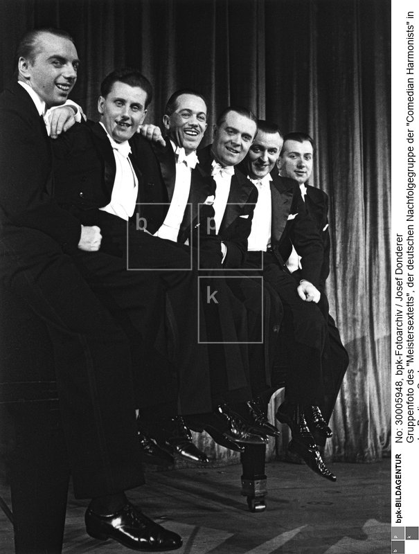 Von links nach rechts: Bootz, Imlau, Leschnikoff, Kassen, Grunert, Biberti.<BR>Aufnahmedatum: Mai 1937<BR>Material/Technik: Fotografie<BR>Inventar-Nr.: Dd S/623-26<BR>