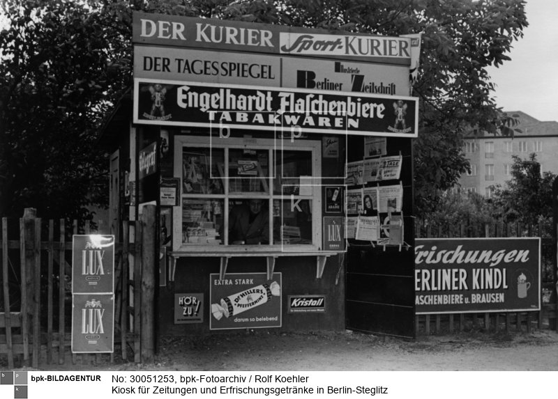 Aufnahmedatum: Oktober 1952<BR>Material/Technik: Foto<BR>Berlin (West)<BR>Inventar-Nr.: Kö 0067-22<BR>