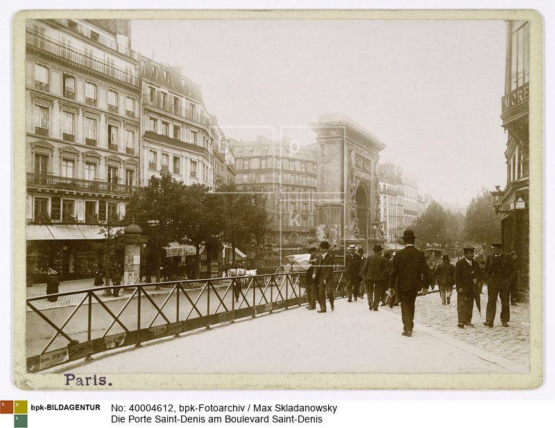 Aufnahmedatum: 17.06.1903<BR>Material/Technik: Foto / Albumin<BR>Aufnahmeort: Paris<BR>