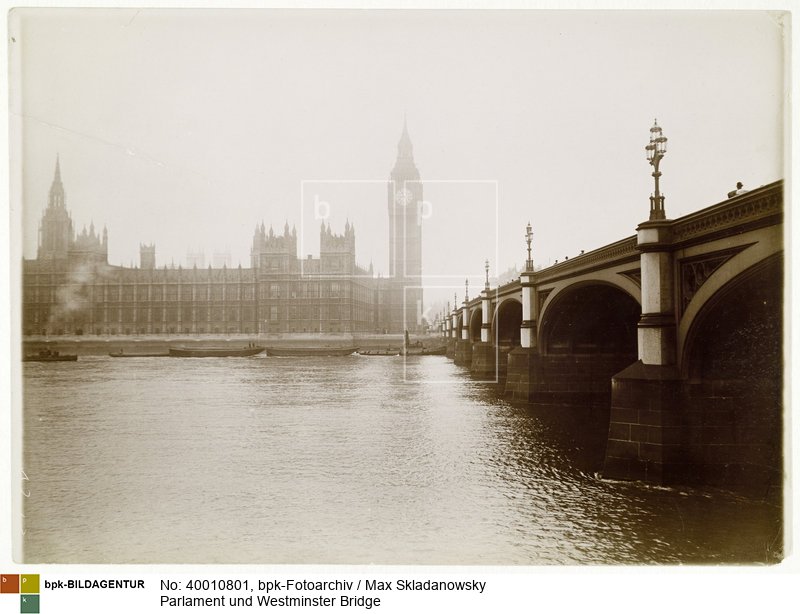 Aufnahmedatum: 1903<BR>Material/Technik: Foto / Albuminpapier<BR>Aufnahmeort: London<BR>