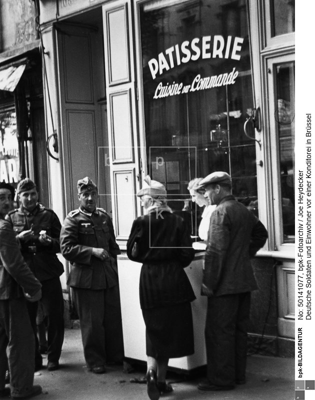Fotograf: Joe Heydecker <BR> Aufnahmedatum: Mitte 1940 <BR> Aufnahmeort: Brüssel Belgien