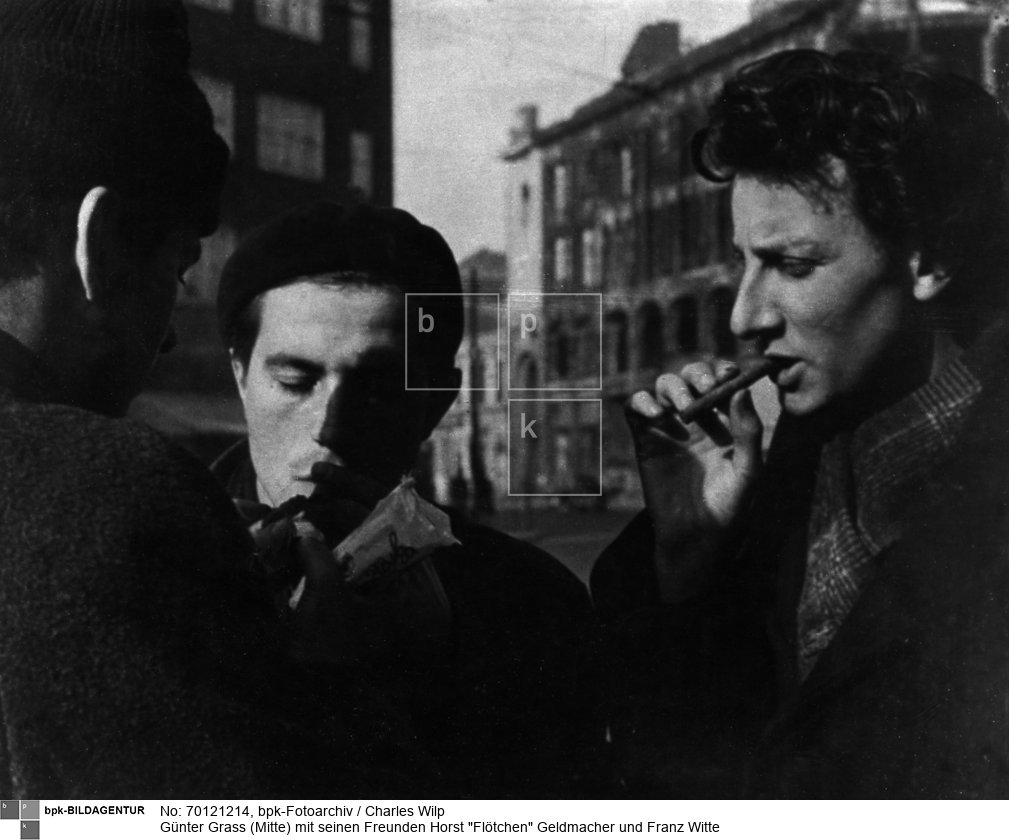 Als Kunststudent in Düsseldorf<BR>Aufnahmedatum: 1950er<BR>Aufnahmeort: Düsseldorf Deutschland<BR>