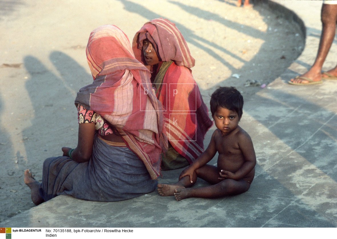 Aufnahmedatum: o.J. (um 1981)<BR>Material/Technik: Foto<BR>Aufnahmeort: Indien<BR>