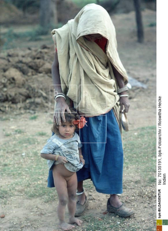 Aufnahmedatum: o.J. (um 1981)<BR>Material/Technik: Foto<BR>Aufnahmeort: Indien<BR>