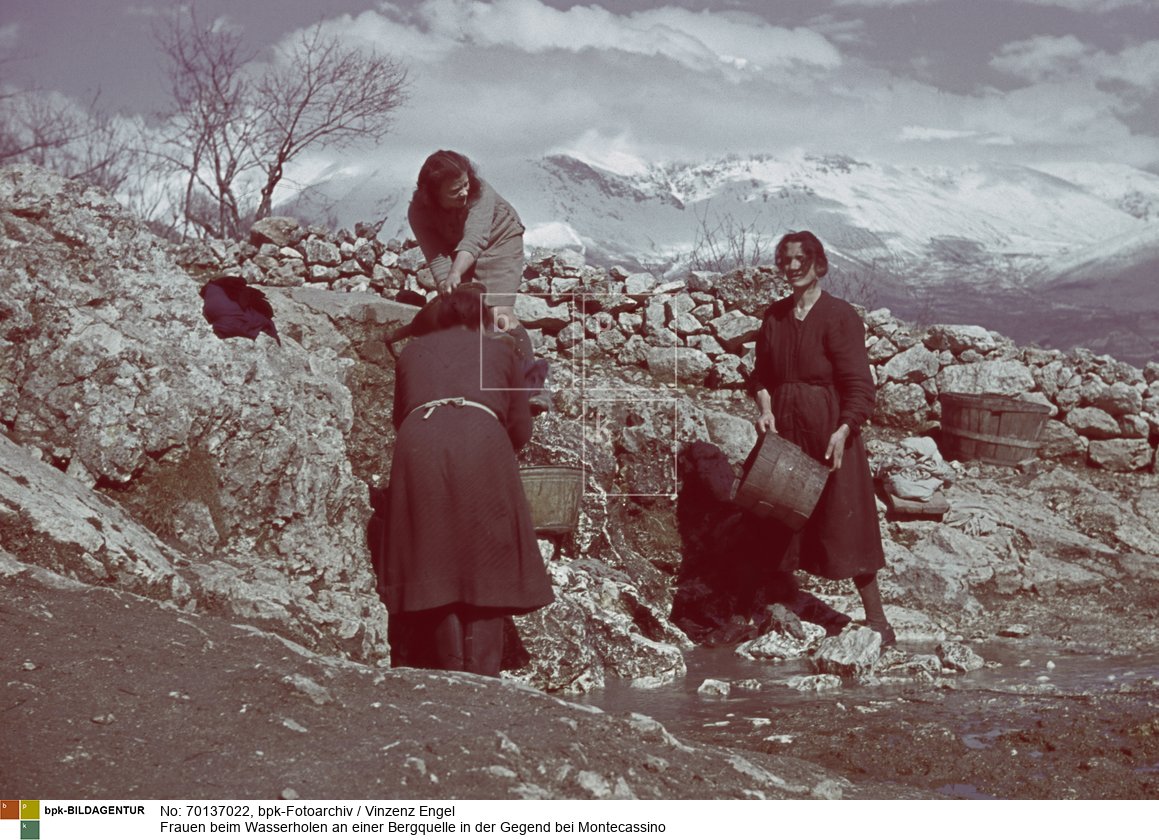 Aufnahmedatum: 1943<BR>Material/Technik: Foto<BR>Aufnahmeort: bei Montecassino (Italien)<BR>