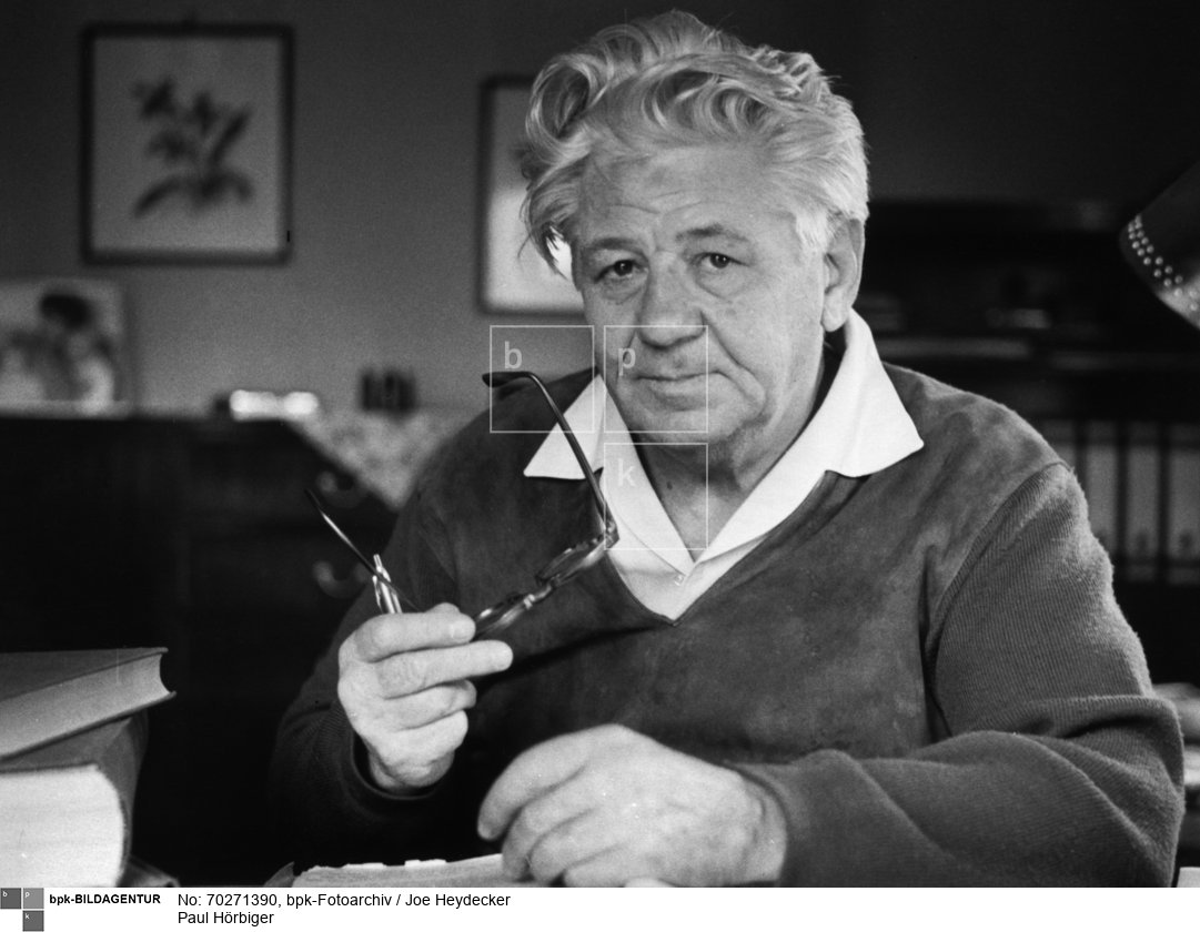Person: Paul Hörbiger (29.04.1894-05.03.1981), österreichischer Schauspieler<BR>Aufnahmedatum: 1958<BR>Material/Technik: Foto<BR>Aufnahmeort: Wien<BR>