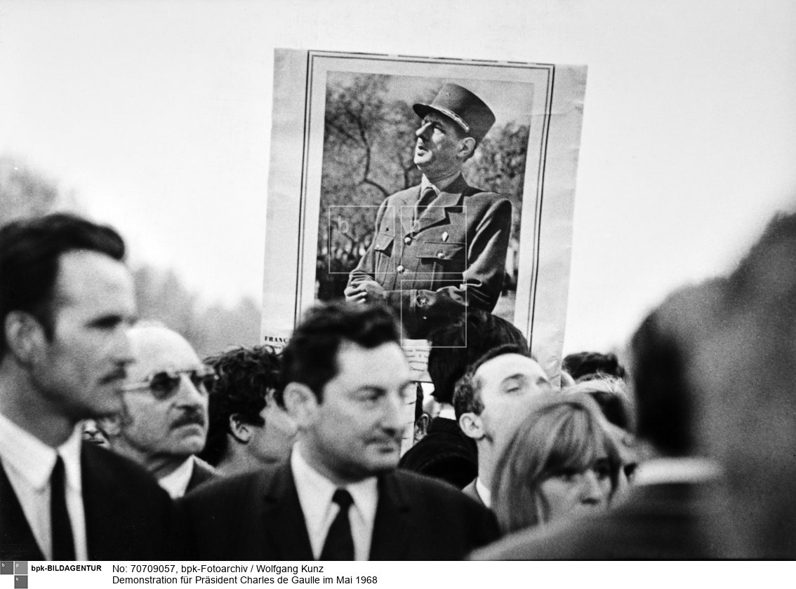 Aufnahmedatum: Mai 1968<BR>Material/Technik: Foto / Vintageprint<BR>Aufnahmeort: Paris<BR>