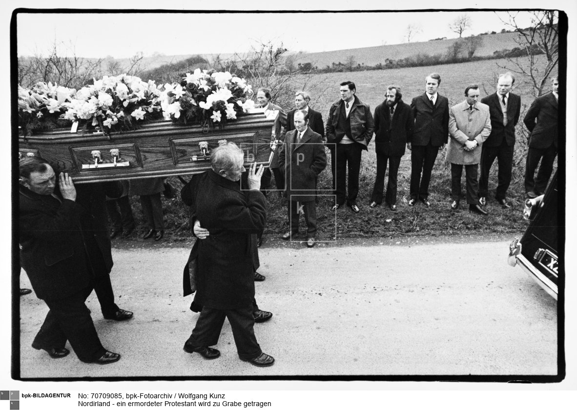 Aufnahmedatum: September 1976<BR>Material/Technik: Foto / Vintageprint<BR>Aufnahmeort: Belfast, Nordirland<BR>