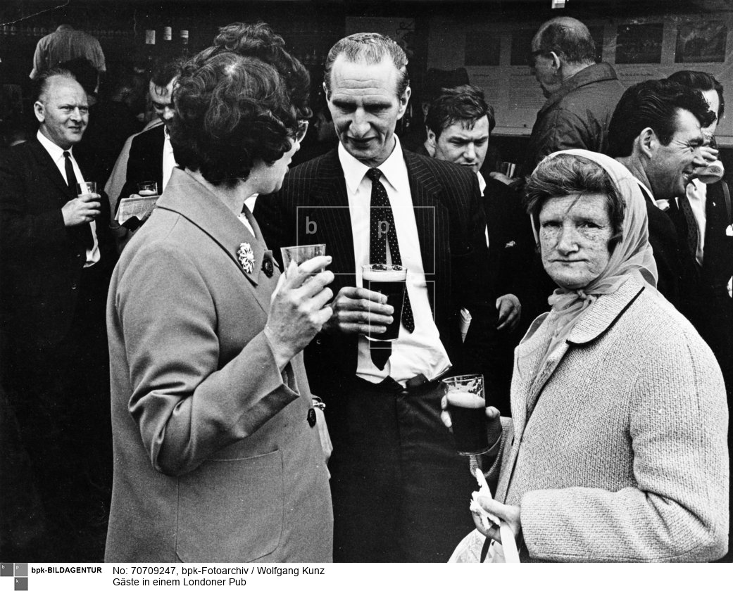 Aufnahmedatum: 1966/67<BR>Material/Technik: Foto / Vintageprint<BR>Aufnahmeort: England, London<BR>