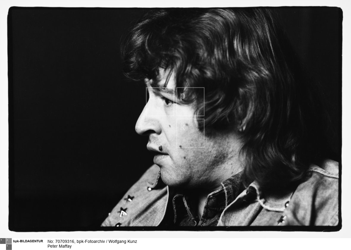 Deutscher Sänger und Musikproduzent<BR>Aufnahmedatum: 1980er Jahre<BR>Material/Technik: Foto / Vintageprint<BR>