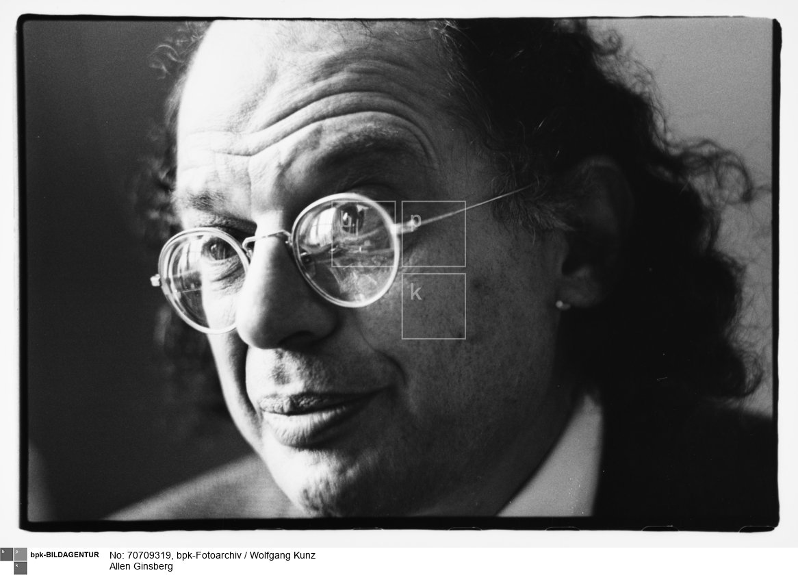 US-amerikanischer Dichter<BR>Aufnahmedatum: 1980<BR>Material/Technik: Foto / Vintageprint<BR>