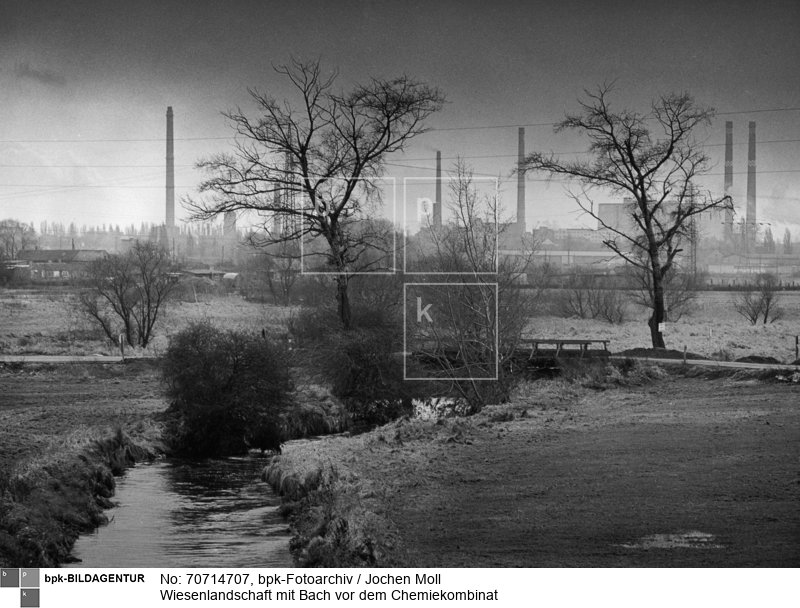 Jochen Moll, Industrielandschaften, DDR, 1979