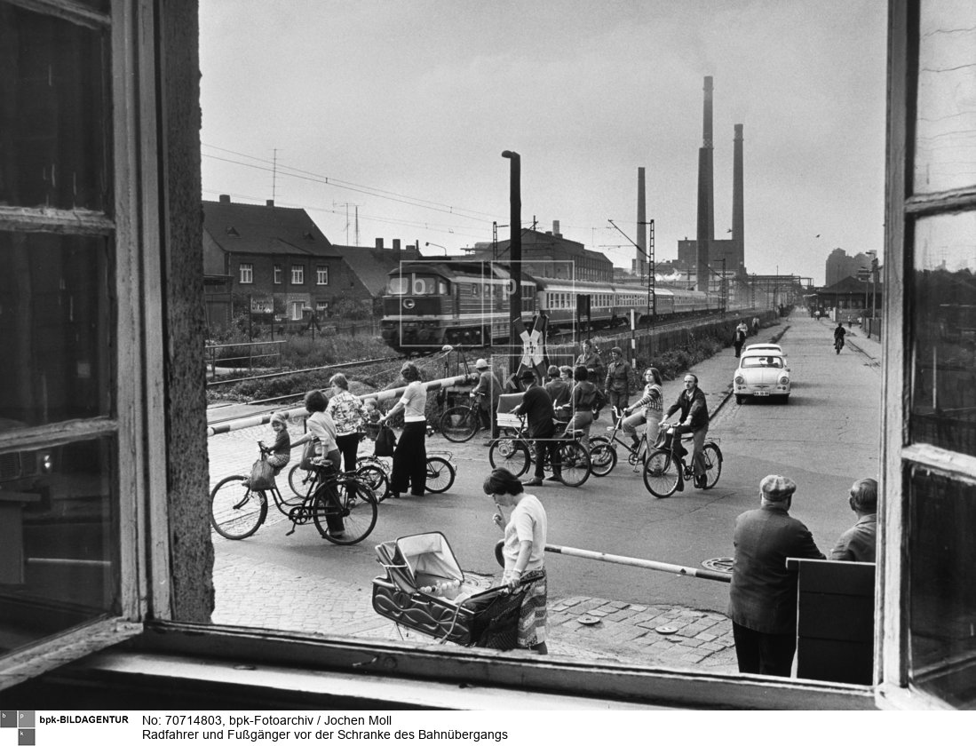 Serie: Bitterfelder Land<BR>Aufnahmedatum: 1979<BR>Material/Technik: Foto / Vintage Print<BR>Aufnahmeort: Bitterfeld, Anhalt<BR>