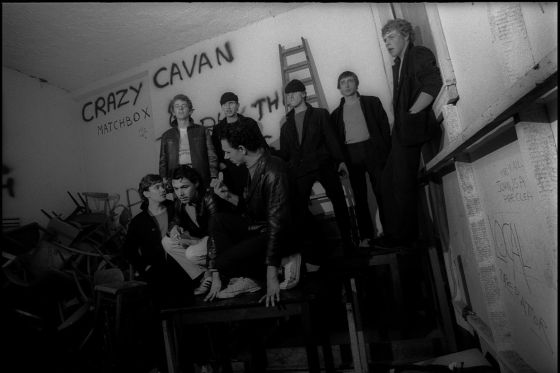 Die britische Band "Dexy's Midnightrunners" im SO36 - Backstage