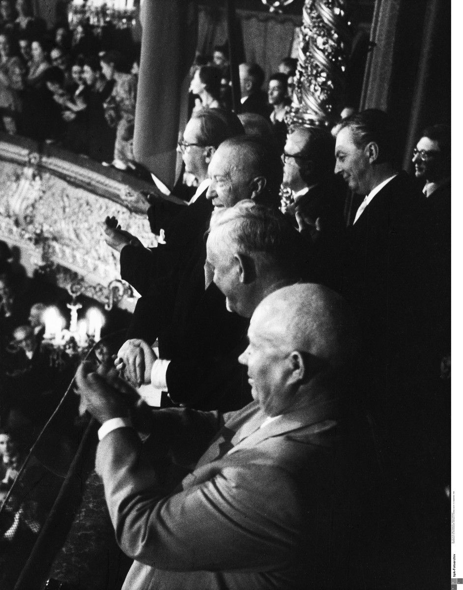 Staatsbesuch von Bundeskanzler Adenauer in Moskau vom 8.-14. September 1955.