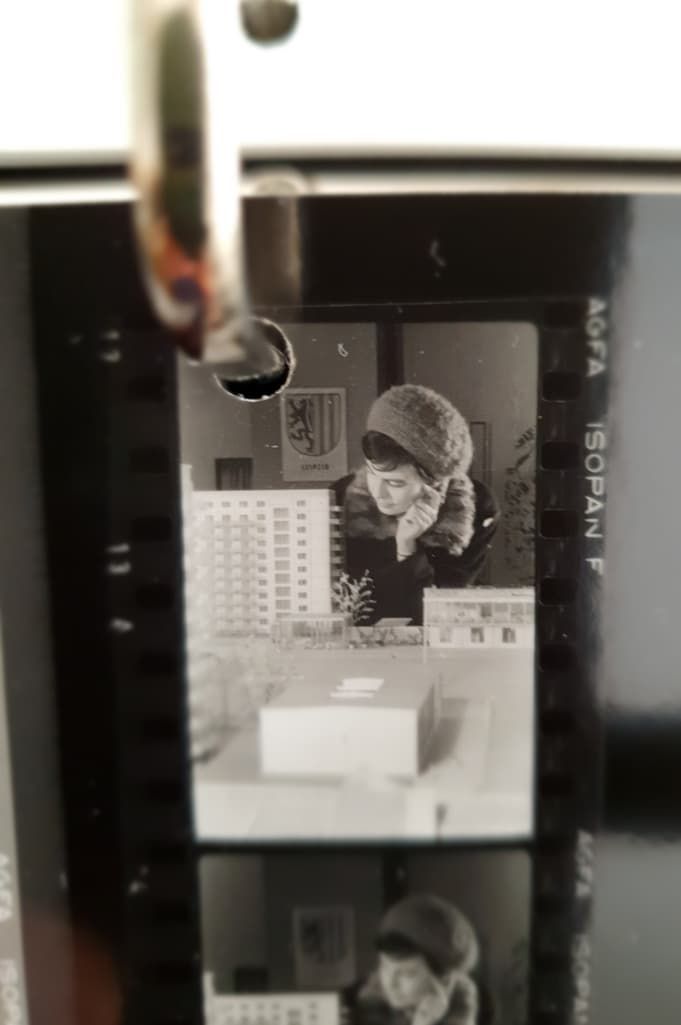 Kontaktabzug Herbert Fiebig (Detail)