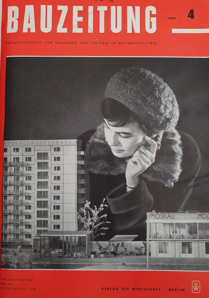 Titelbild der Bauzeitung 1960/4