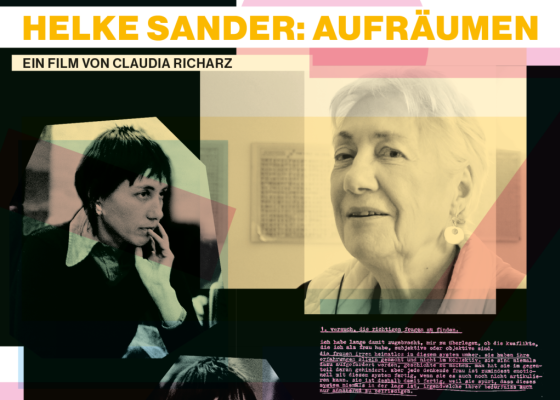 Filmplakat zum Film "Aufräumen" von Helke Sanders
