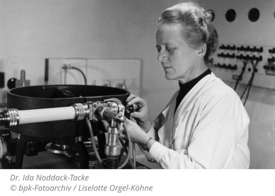 Dr. Ida Noddack-Tacke (1896 - 1978)